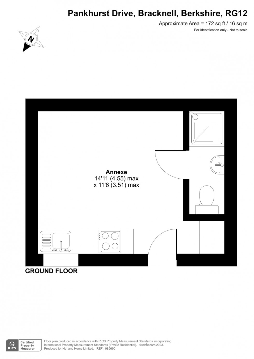 Floorplan for Bracknell, Berkshire