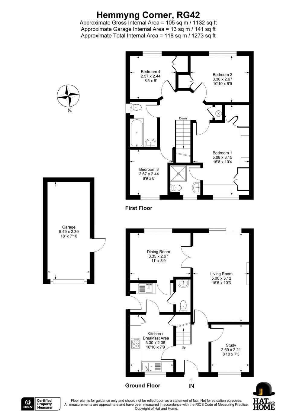 Floorplan for Warfield, Bracknell, Berkshire