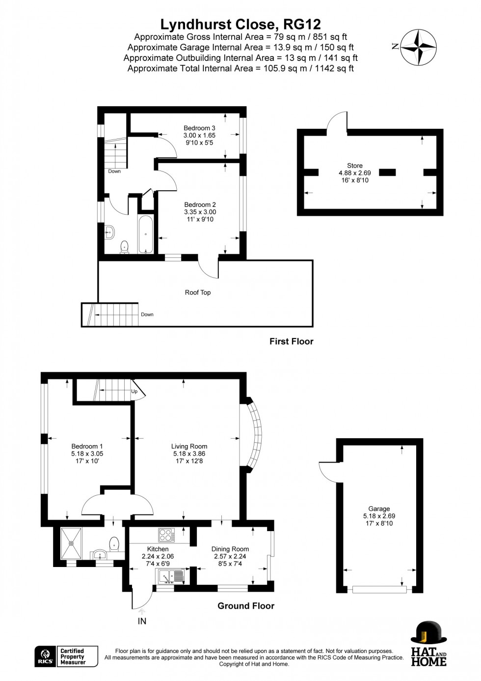 Floorplan for Bracknell, Berkshire