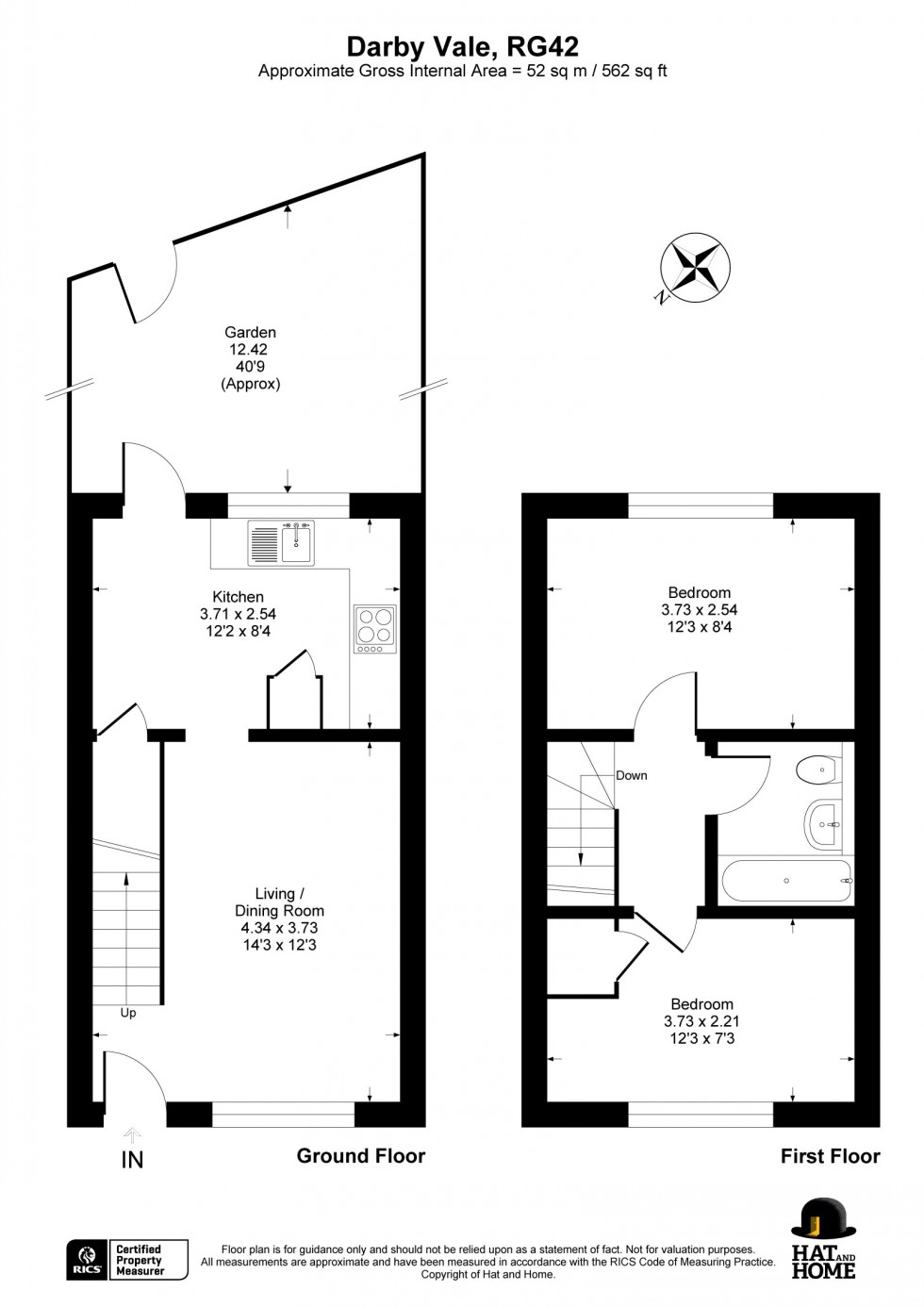 Floorplan for Warfield, Bracknell, Berkshire
