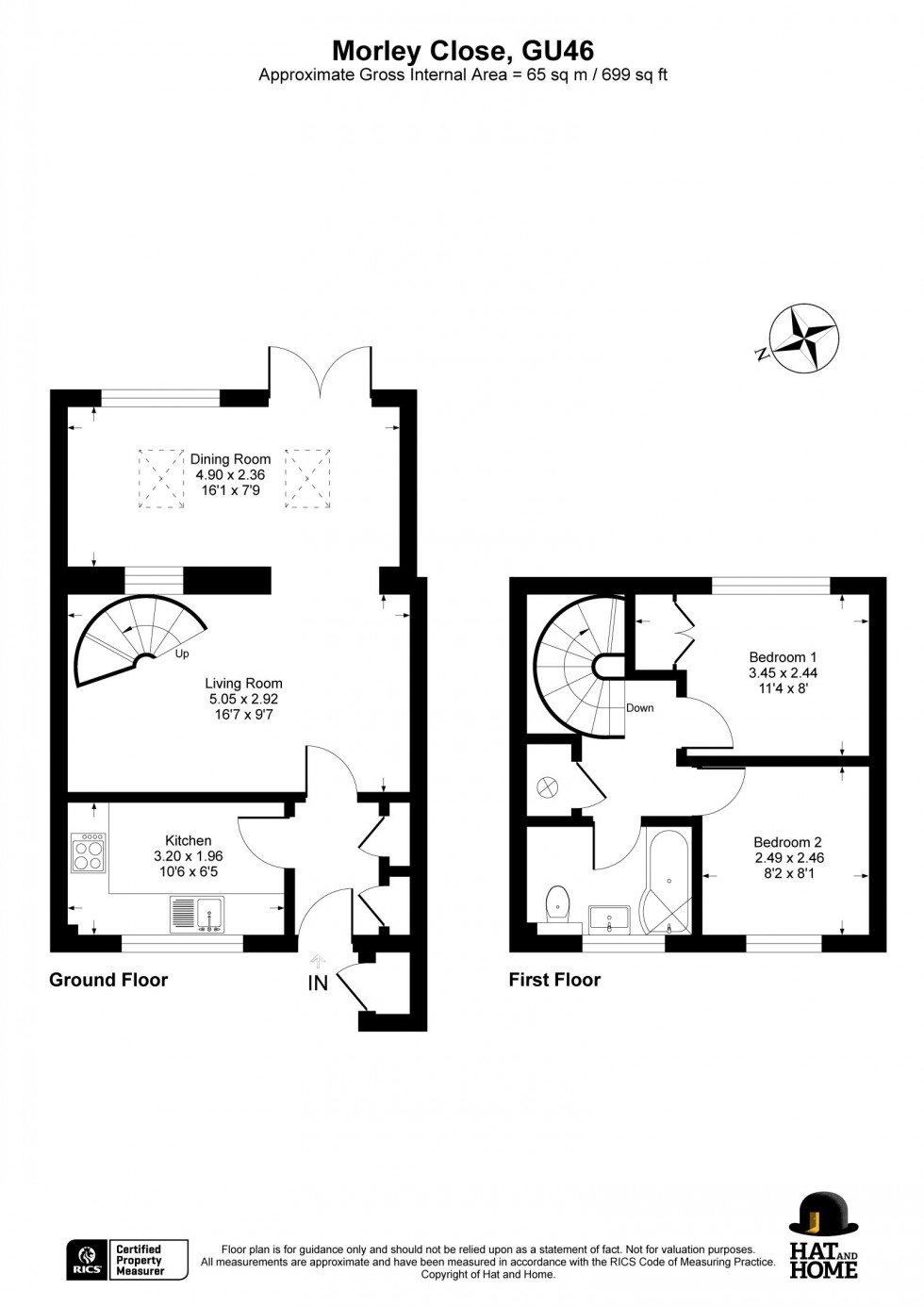 Floorplan for Yateley