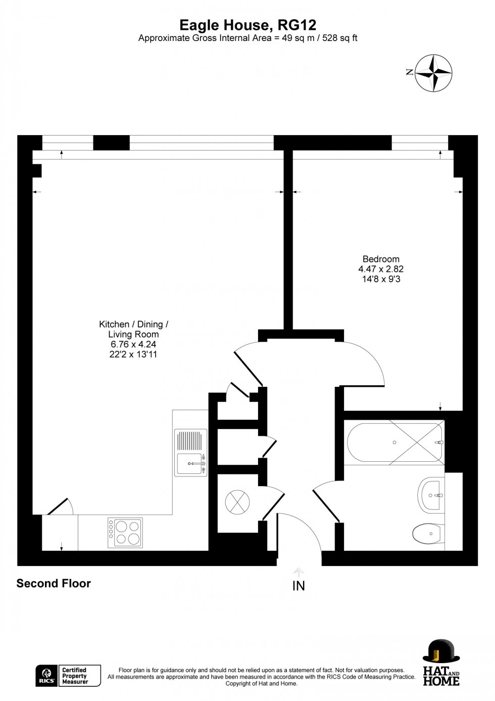 Floorplan for Bracknell, Berkshire