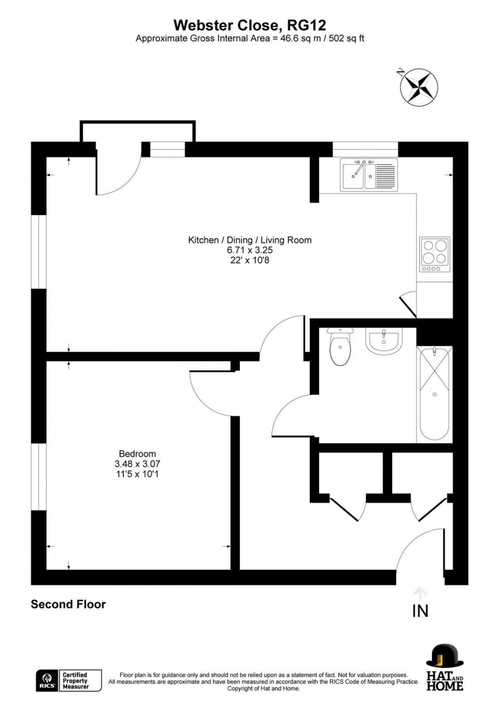 Floorplan for Bracknell, Berkshire