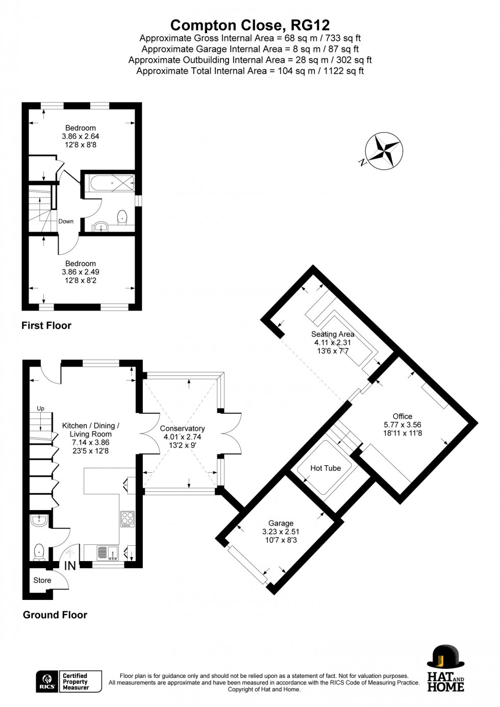 Floorplan for Bracknell, Berkshire