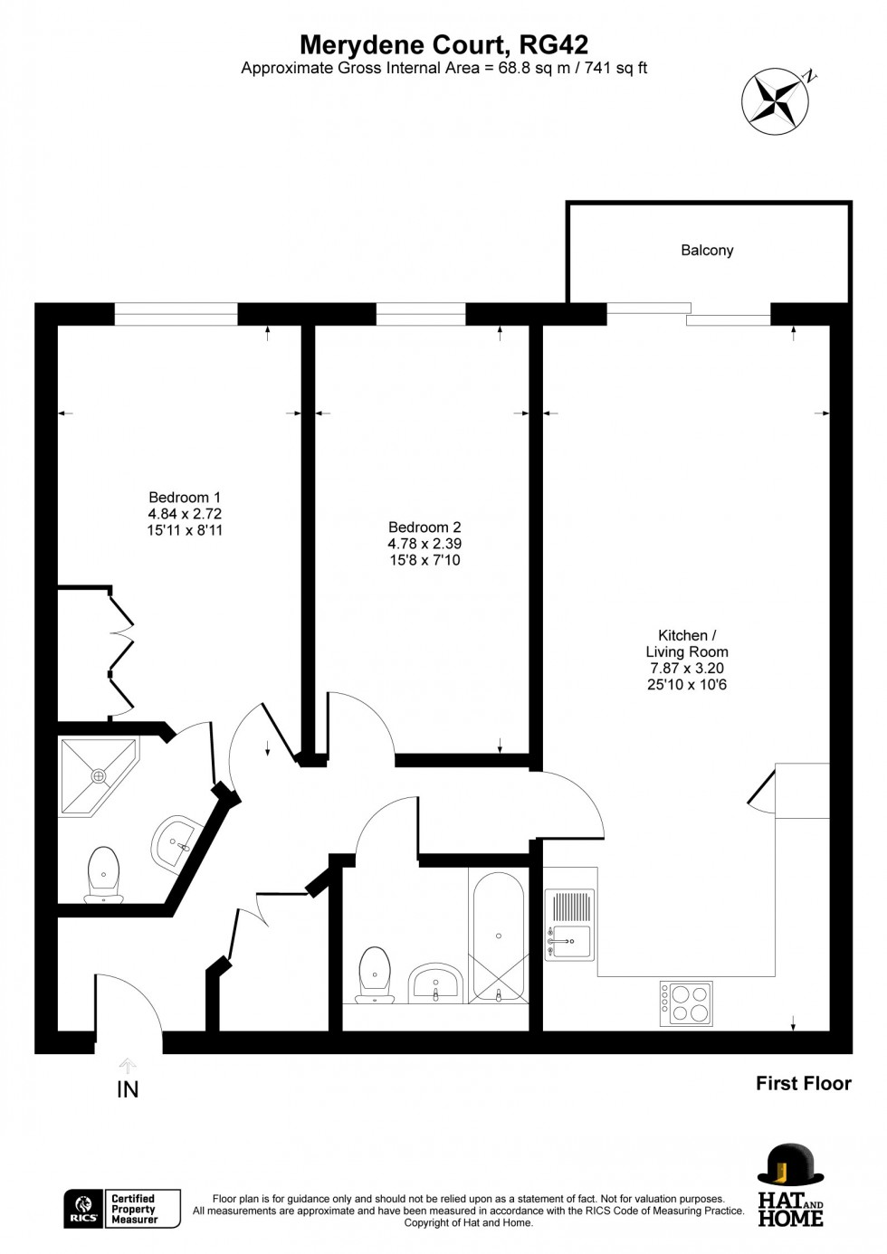 Floorplan for Binfield, Bracknell, Berkshire