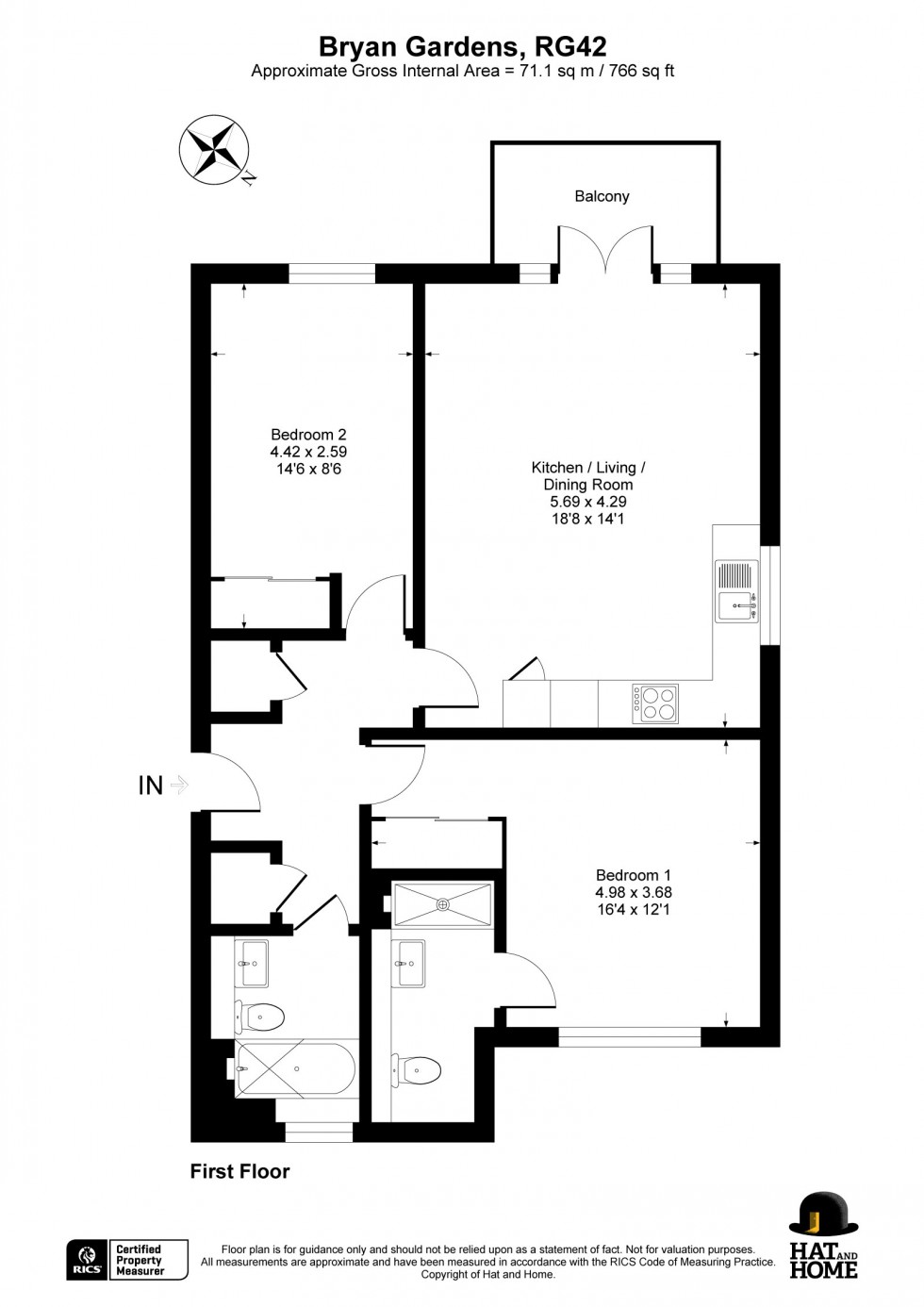 Floorplan for Binfield, Bracknell, Berkshire