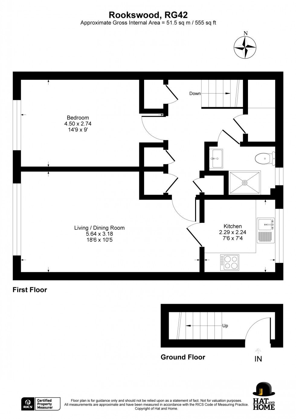 Floorplan for Bracknell, Berkshire