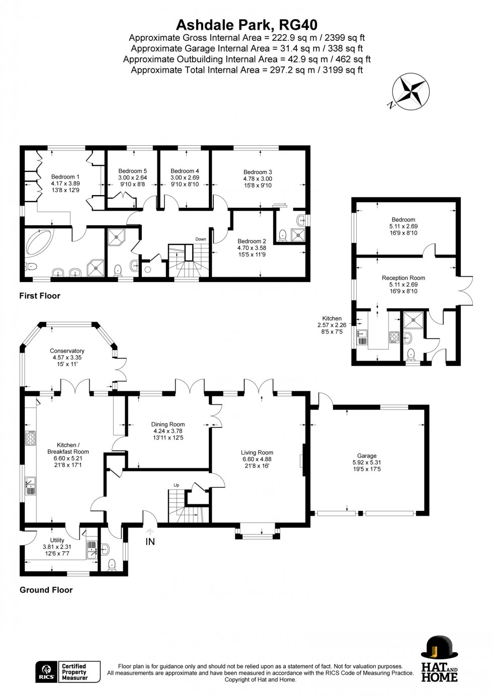 Floorplan for Finchampstead, Wokingham, Berkshire