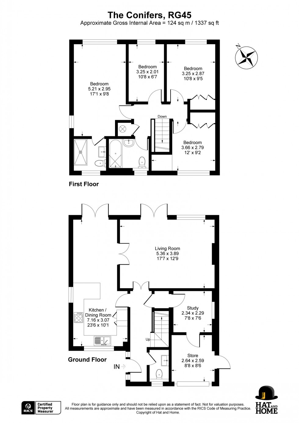 Floorplan for Crowthorne, Berkshire