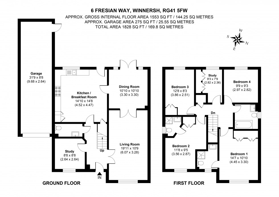 Floorplan for Winnersh, Wokingham, Berkshire