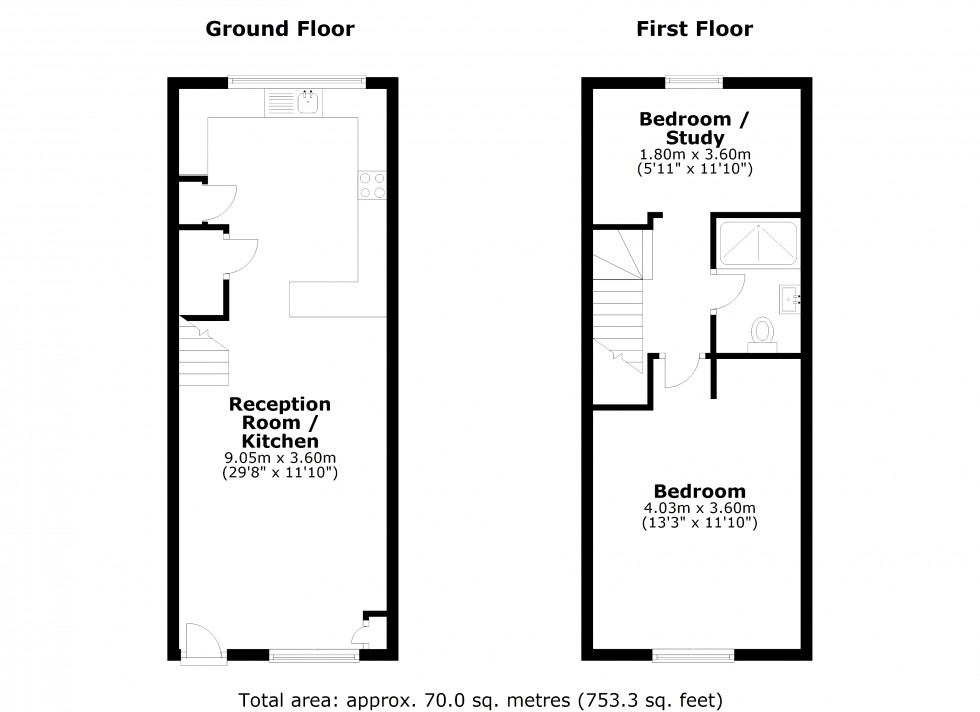 Floorplan for Scotland Hill, Sandhurst