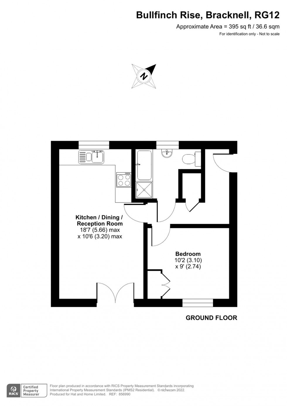 Floorplan for Jennett's Park, Berkshire