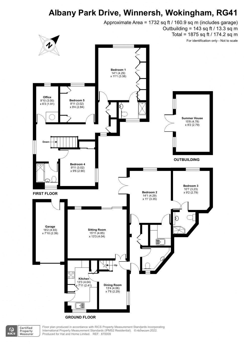 Floorplan for Winnersh, Wokingham, Berkshire