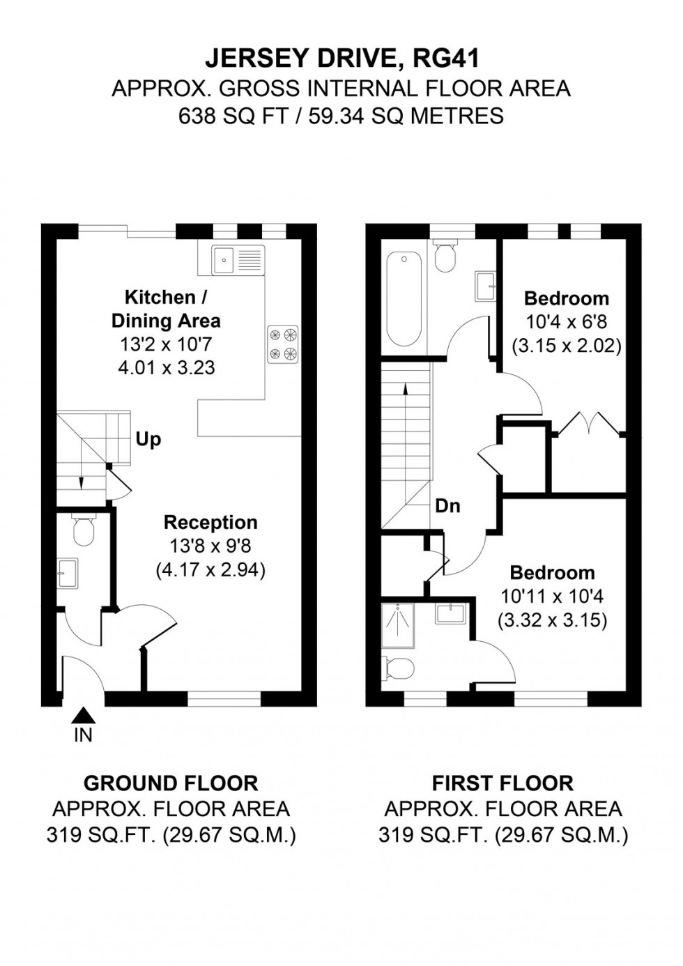 Floorplan for Winnersh, Wokingham, Berkshire