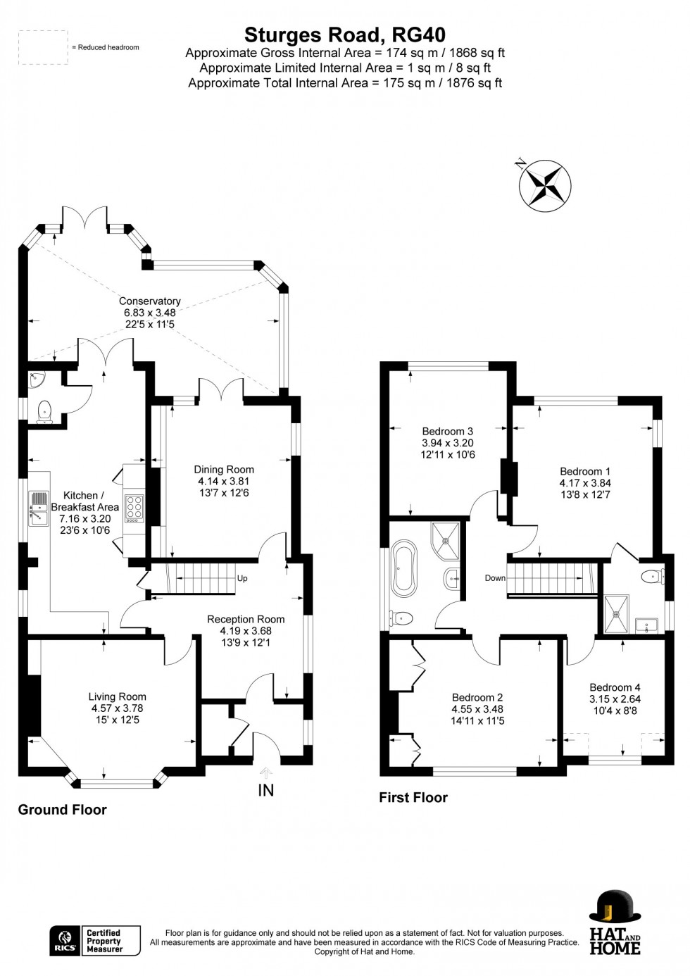 Floorplan for Wokingham, Berkshire