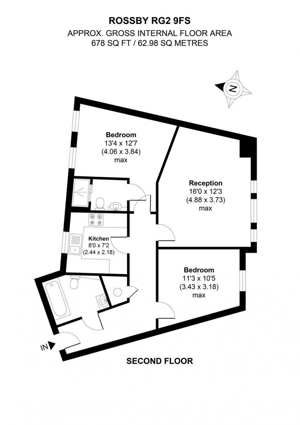 Floorplan for Shinfield, Reading, Berkshire