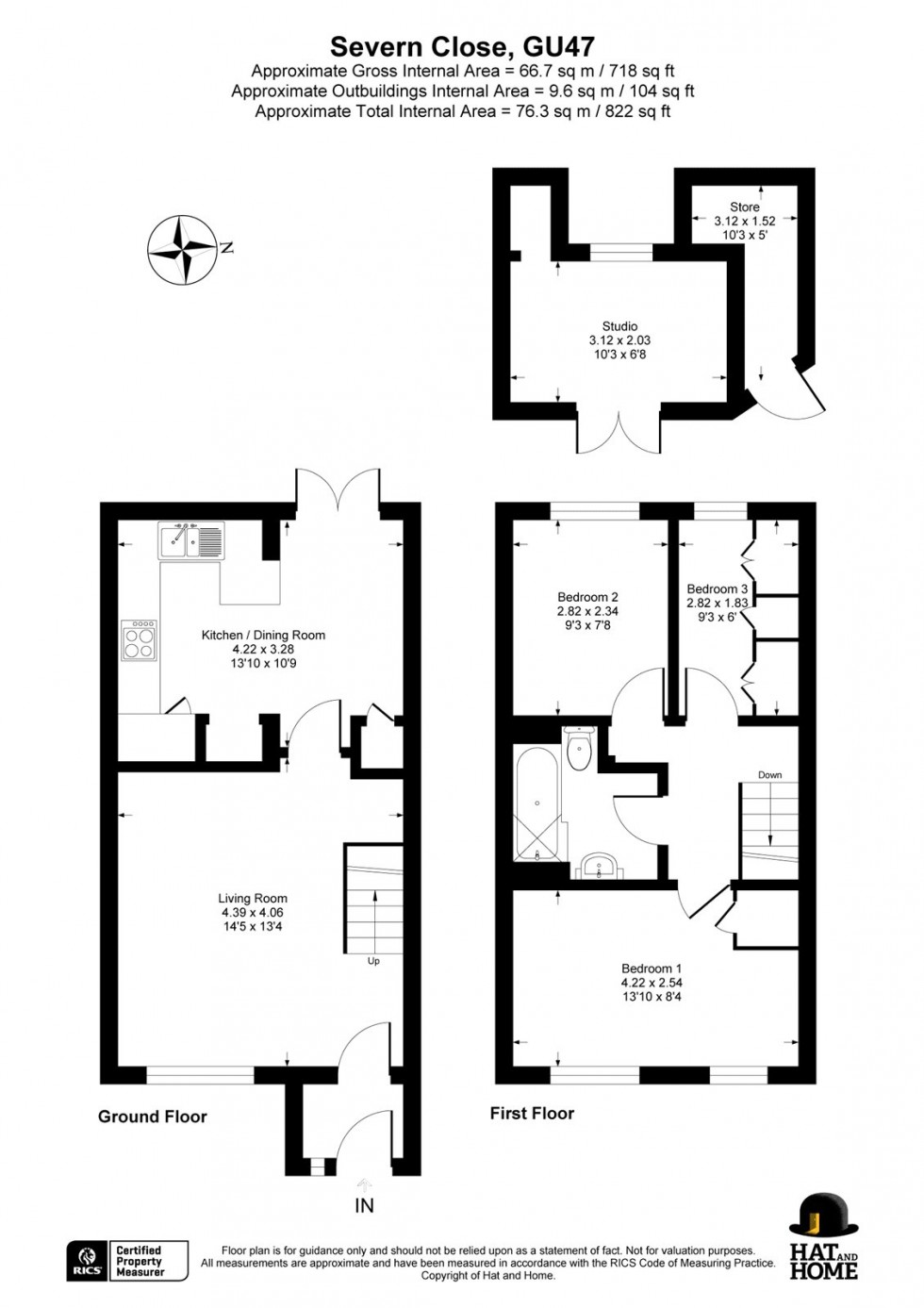 Floorplan for Sandhurst, Berkshire