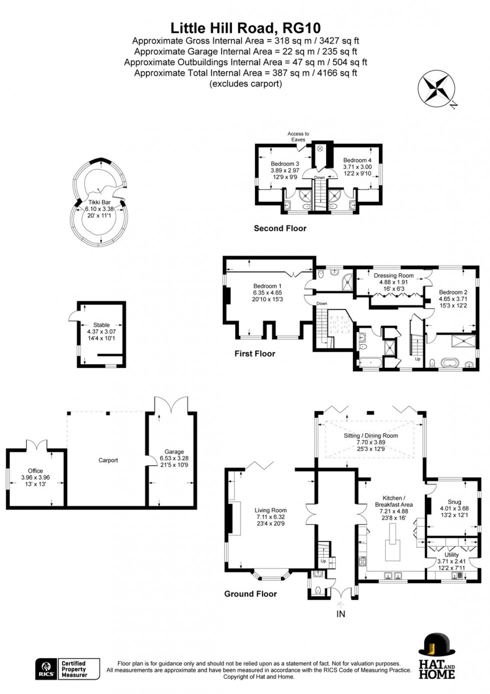 Floorplan for Hurst, Reading, Berkshire