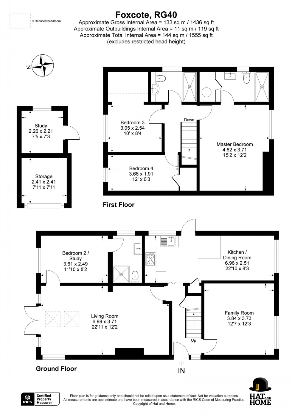 Floorplan for Finchampstead, Wokingham, Berkshire