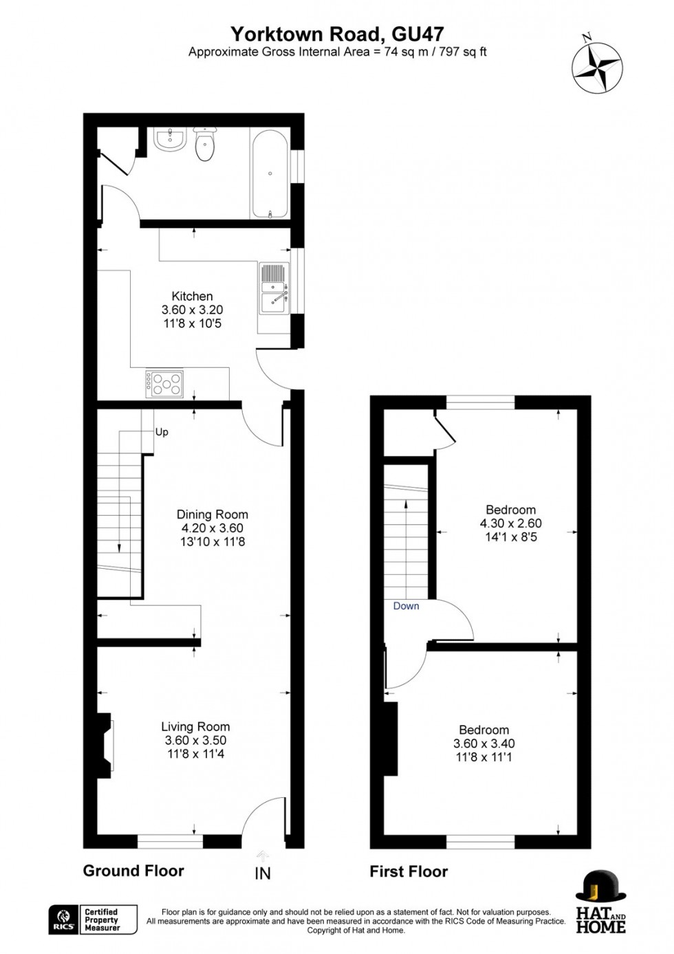 Floorplan for College Town, Sandhurst, Bracknell Forest