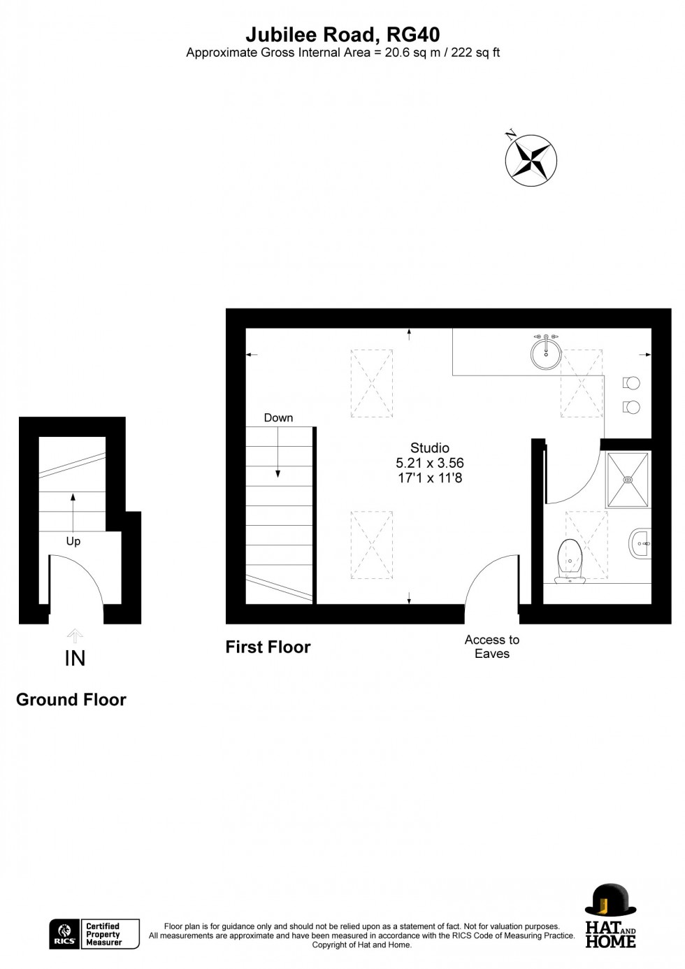 Floorplan for Finchampstead, Wokingham, Berkshire