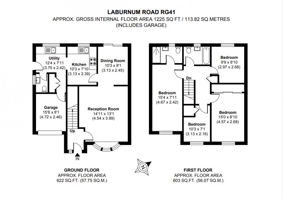 Floorplan for Winnersh, Wokingham, Berkshire