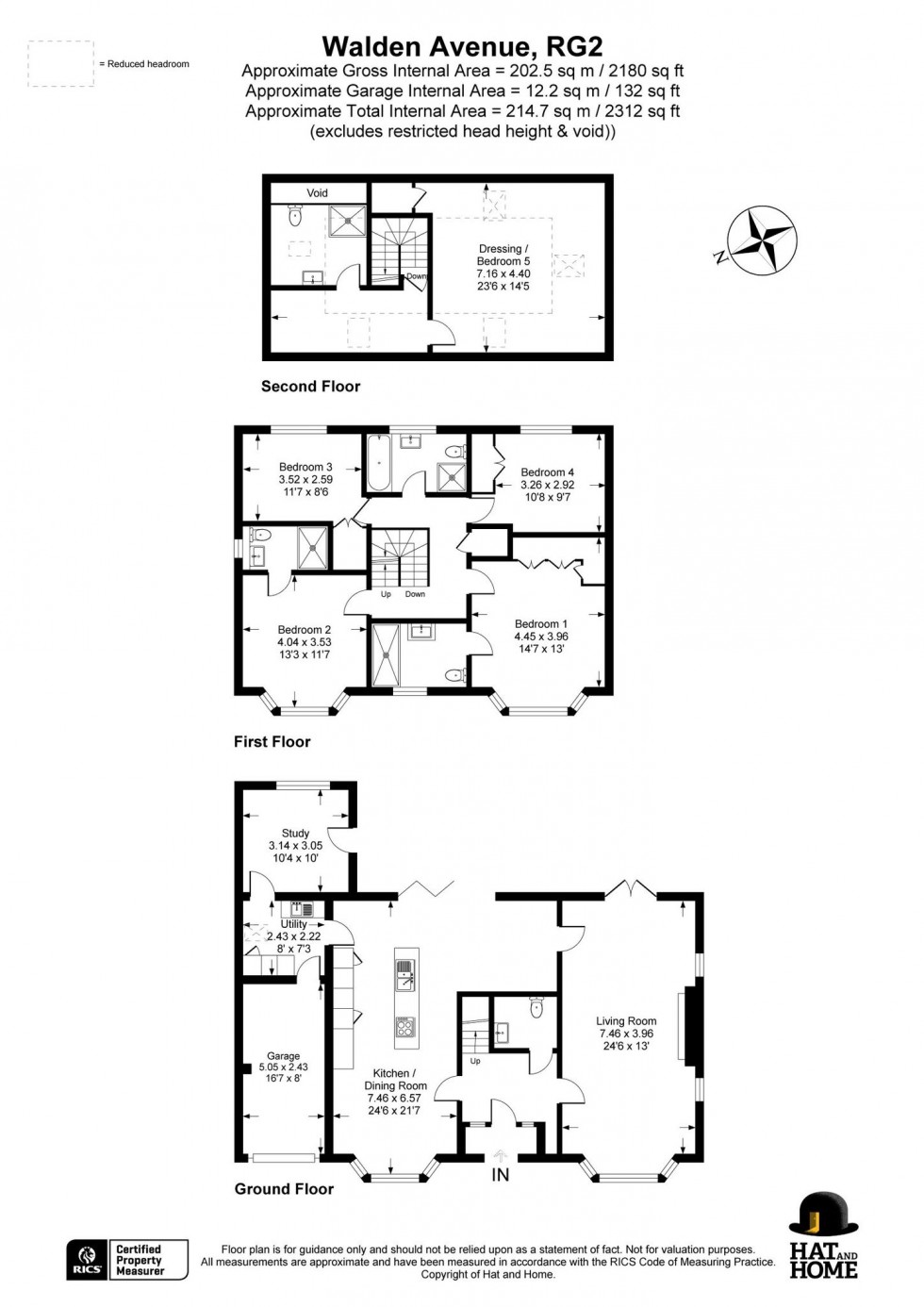 Floorplan for Arborfield, Reading, Berkshire