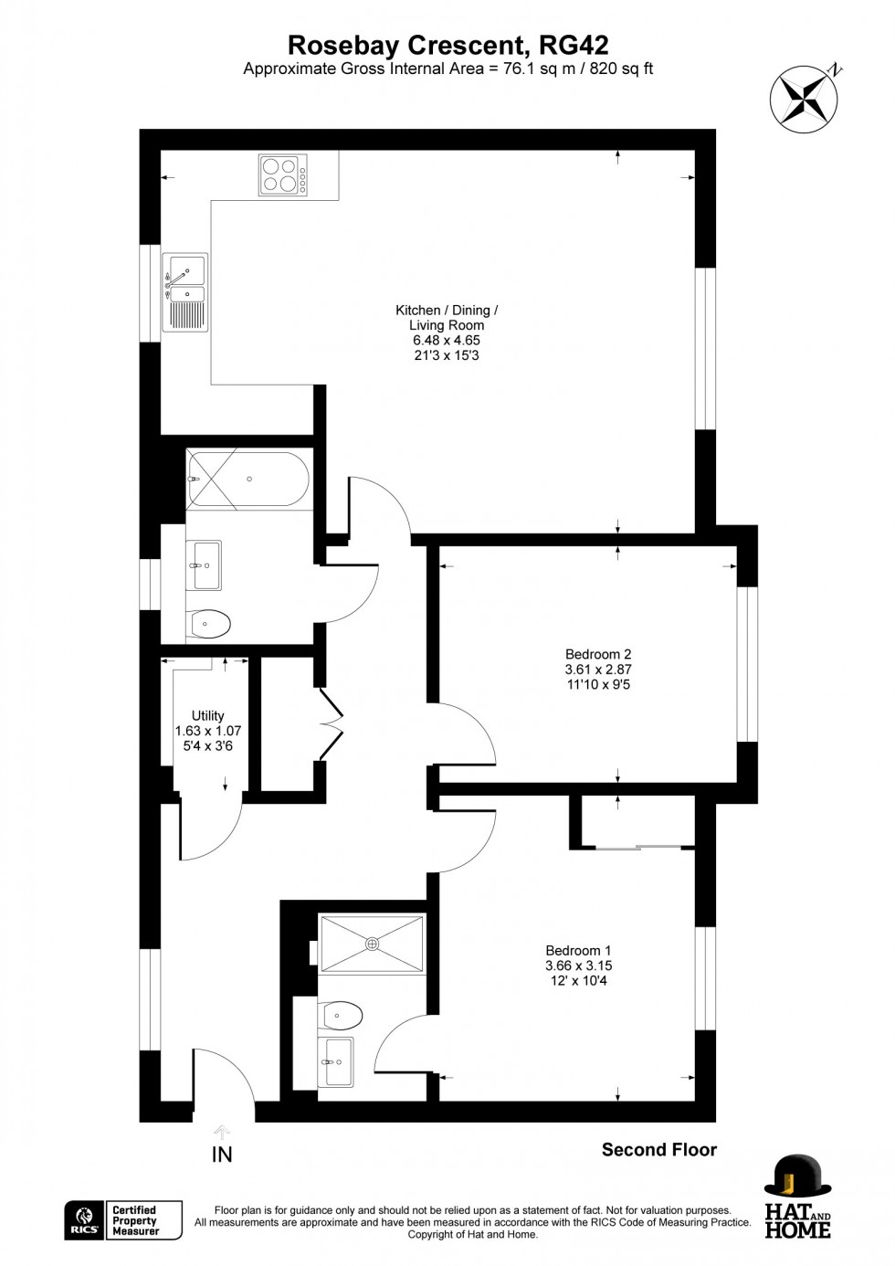 Floorplan for Warfield, Bracknell, Berkshire