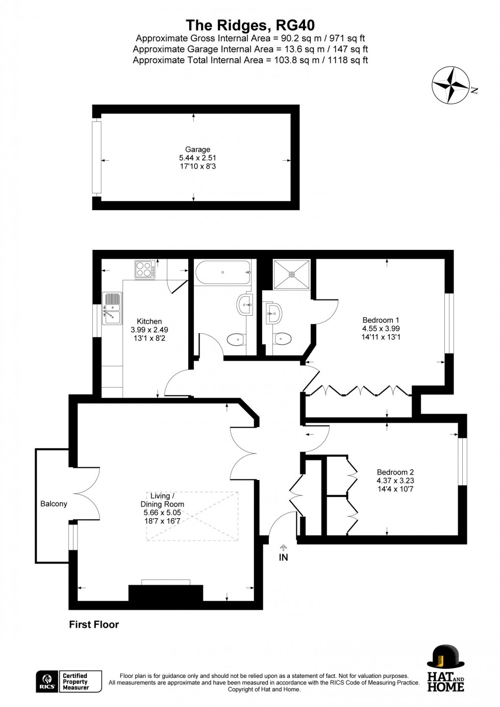 Floorplan for Finchampstead, Wokingham, Berkshire