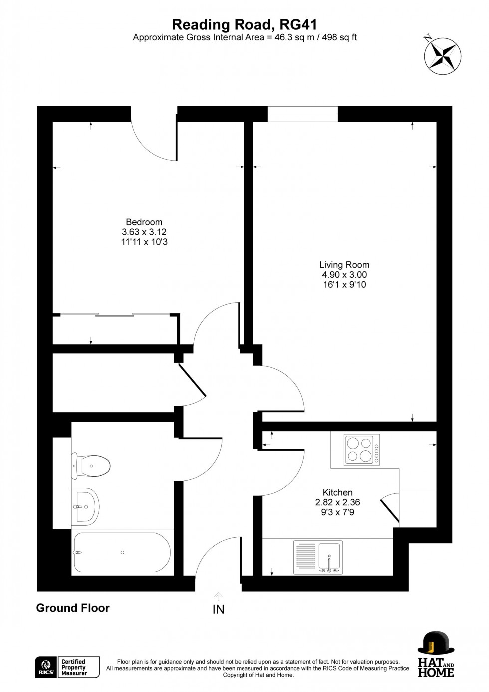 Floorplan for Wokingham, Berkshire