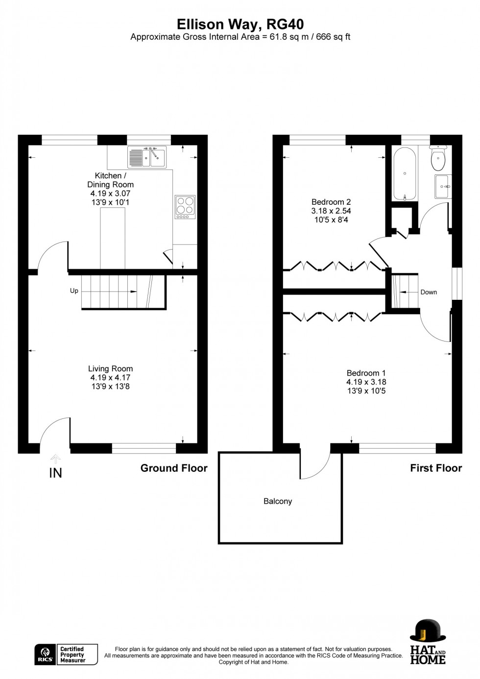 Floorplan for Wokingham, Berkshire