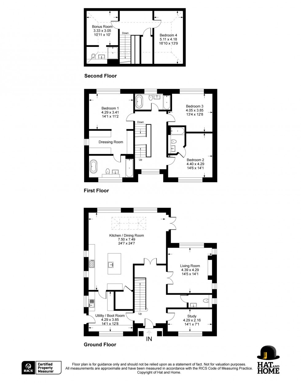 Floorplan for Finchampstead, Wokingham, Berkshire