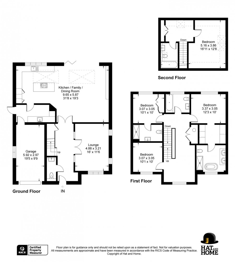 Floorplan for Crowthorne, Berkshire