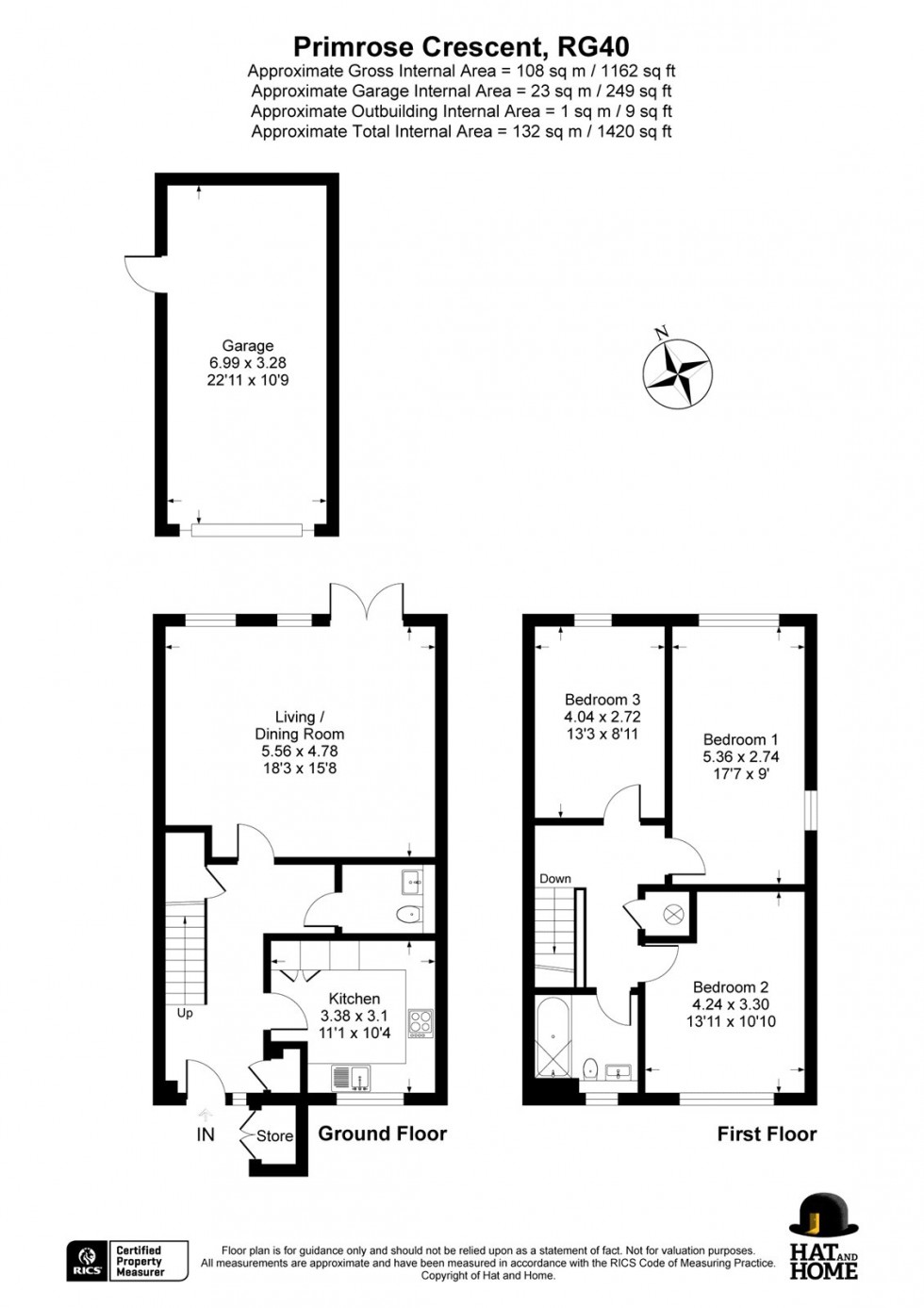 Floorplan for Finchampstead, Wokingham, Bracknell Forest