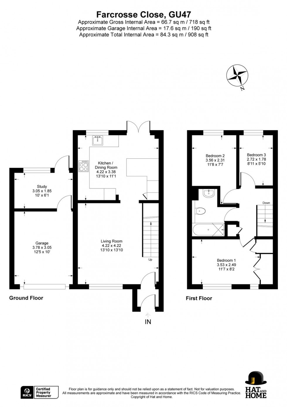 Floorplan for Sandhurst, Berkshire